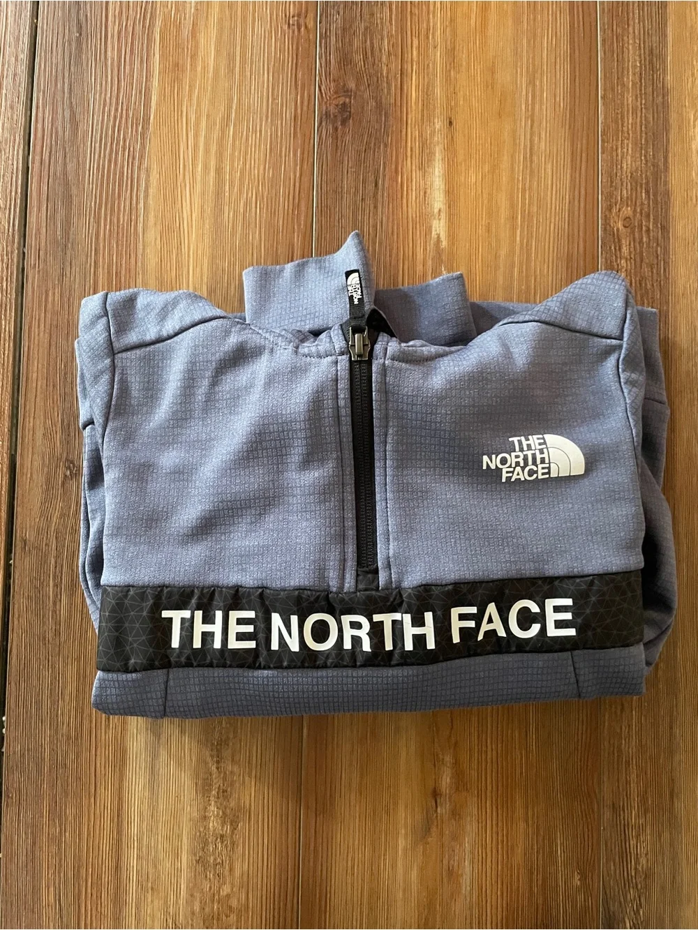 The North Face Hooded Youth Jacket in Gray